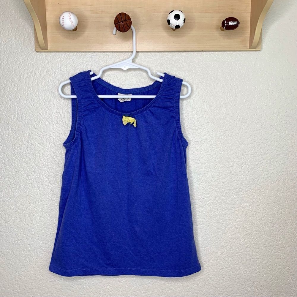 Mini Boden Blue Girls  Size 9-10 Sleeveless Top